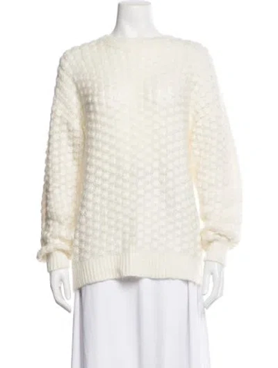 Pre-owned Frame Crew Neck Sweater In Neutrals