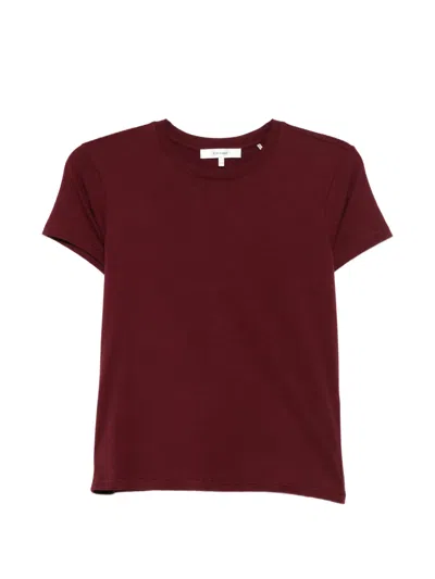 Frame Crew Neck T-shirt In Brown