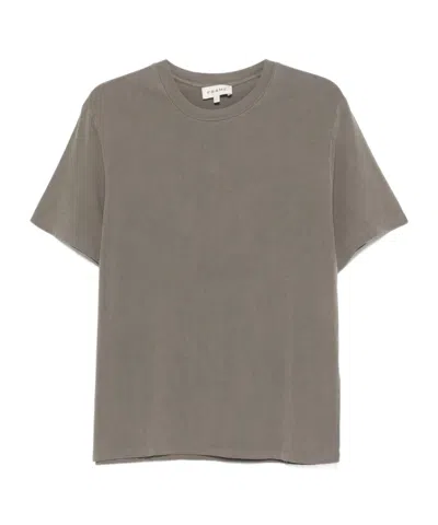 Frame Crew Neck T-shirt In Gray