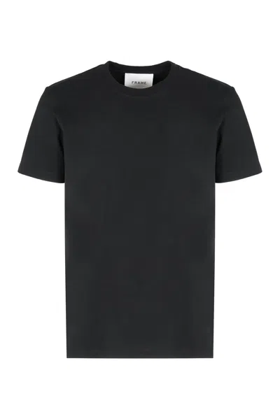 Frame Logo T-shirt Noir Cotton