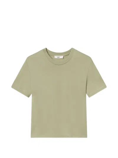 Frame Crew-neck Short-sleeve T-shirt In Green