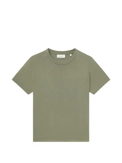 Frame Crew-neck T-shirt In Green
