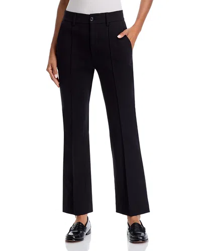 Frame Crop Kick Flare Trouser In Black
