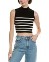 Frame Cropped Cashmere Sweater