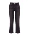 Frame Cropped Flared Jeans In White