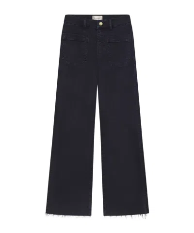 Frame Cropped Jeans In Black