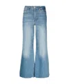 Frame Le Palazzo High-rise Wide-leg Jeans In Blue