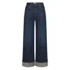 Frame The Loose Jeans In Blue