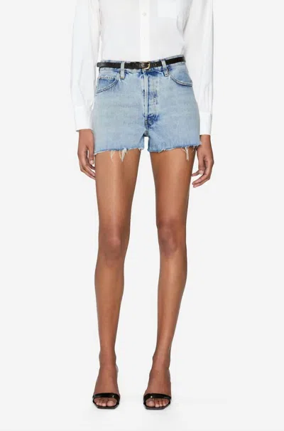 FRAME DARE COTTON SHORT IN BLUE