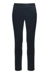 Frame Tailored Chino Pants With Back Pockets In Dark Blue