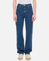 Frame The Ruler Crop Jeans In Rival In Dark Blue