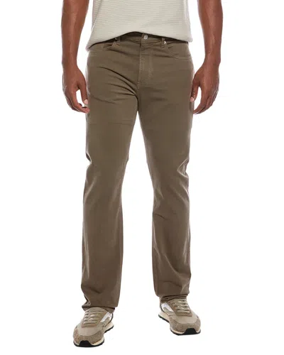 Frame Dark Burgundy Modern Straight Jean In Brown