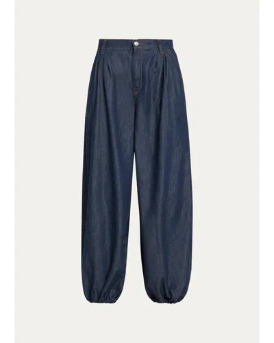 Frame Denim Balloon Pants In Rinse