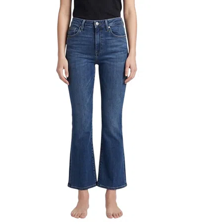 Frame Denim Bootcut High Rise Jeans In Blue