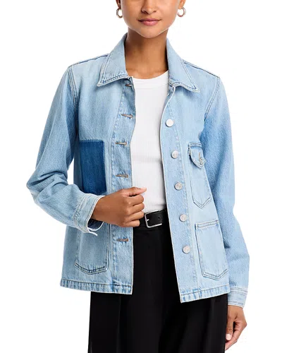 Frame Denim Chore Jacket In Blau