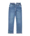 Frame Denim Cotton Trousers In Blue