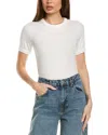 Frame Crochet-trim Tee In White