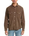 Frame Patch-pocket Cotton-corduroy Shirt