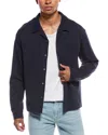 Frame Denim Duo Fold Relaxed Shirt In Blue