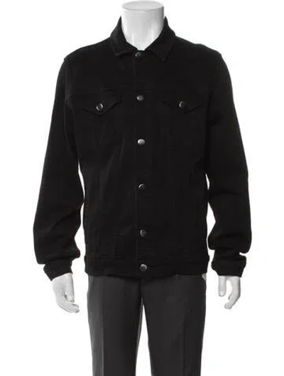 Pre-owned Frame Denim Jacket In Black