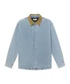 Frame Denim Jacket In Blue