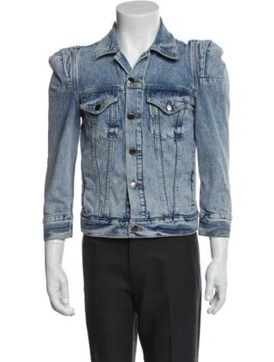 Pre-owned Frame Denim Jacket In Blue
