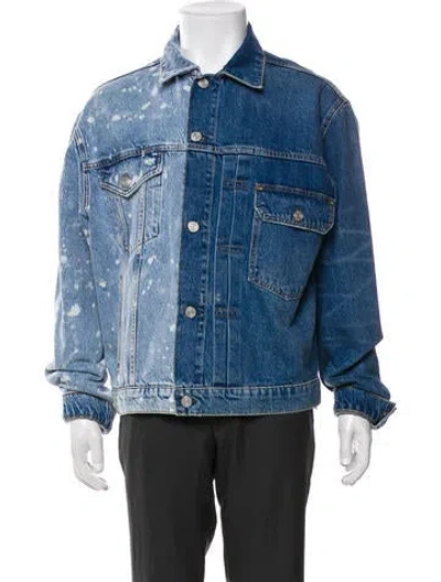 Pre-owned Frame Denim Jacket In Blue
