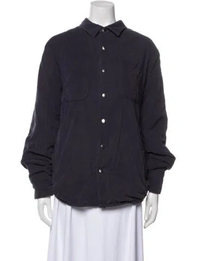 Pre-owned Frame Denim Jacket In Blue