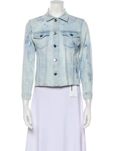 Pre-owned Frame Denim Jacket In Blue