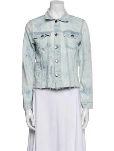 Pre-owned Frame Denim Jacket In Blue