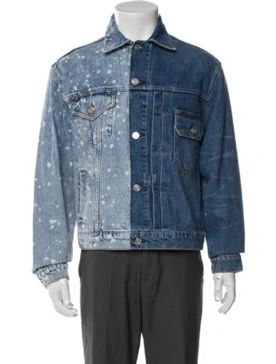 Pre-owned Frame Denim Jacket In Blue