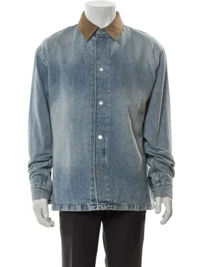 Pre-owned Frame Denim Jacket In Blue