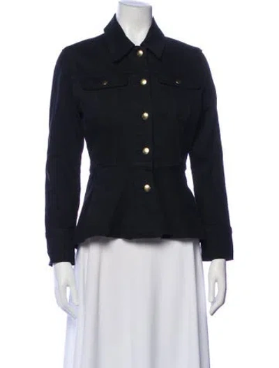 Pre-owned Frame Denim Jacket In Blue