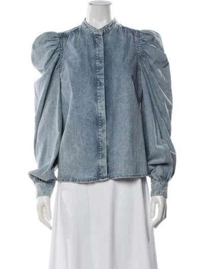 Pre-owned Frame Denim Jacket In Blue