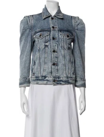 Pre-owned Frame Denim Jacket In Blue