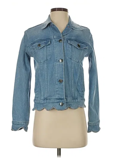 Pre-owned Frame Denim Jacket In Blue