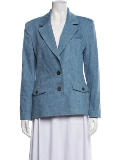 Pre-owned Frame Denim Jacket In Blue