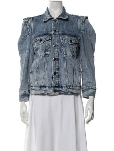 Pre-owned Frame Denim Jacket In Blue