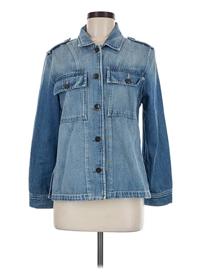 Pre-owned Frame Denim Jacket In Blue