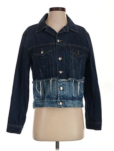 Pre-owned Frame Denim Jacket In Blue