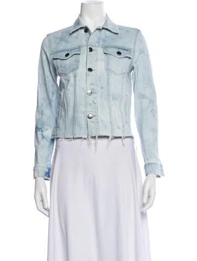 Pre-owned Frame Denim Jacket In Blue