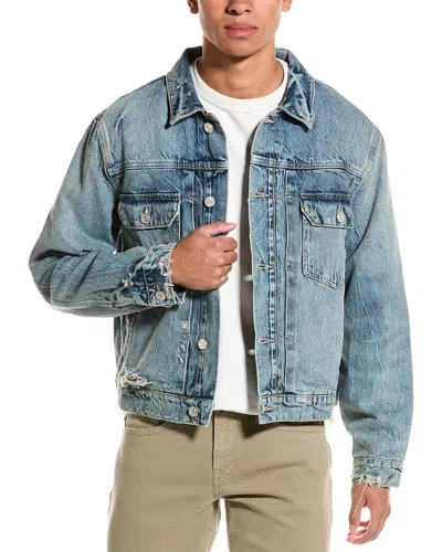 Frame Denim Jacket In Blue