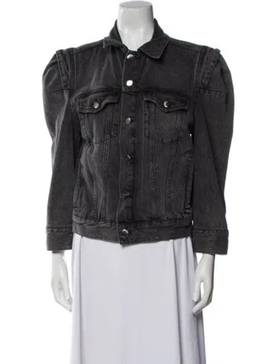 Pre-owned Frame Denim Jacket In Gray