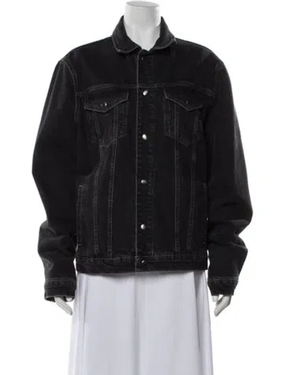 Pre-owned Frame Denim Jacket In Gray