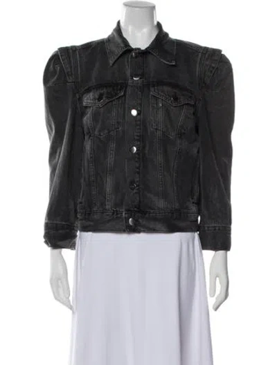 Pre-owned Frame Denim Jacket In Gray