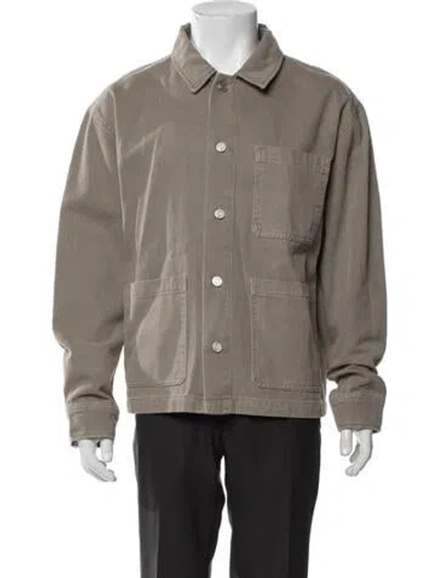 Pre-owned Frame Denim Jacket W/ Tags In Neutral
