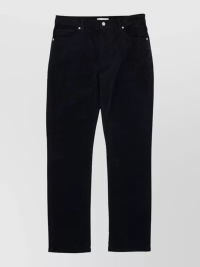 Frame Denim Jeans Front And Back View Pockets In Blue