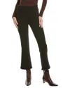 Frame Denim Jetset Crop Boot Cut Pant In Black