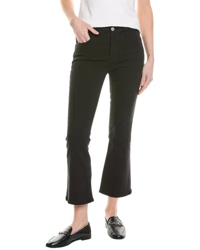 Frame Denim Le Crop Film Noir Mini Boot Jean In Black