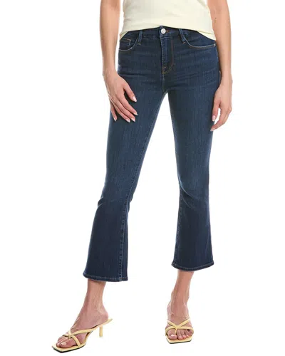 Frame Denim Le Crop Majesty Mini Boot Jean In Blue